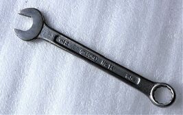Vintage Gedore No. 14 - 9/16" Combination Wrench 1980s Drop Forged India - $10.00