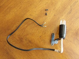 OEM Genuine Bernina 1008 Sewing Machine Parts Light BUlb Socket w/ Cord ... - $29.99