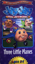 Jay Jay The Jet PLANE-THREE Little Planes(Vhs 1999)TESTED-RARE VINTAGE-SHIP24HRS - £131.94 GBP