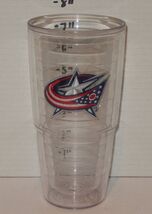 24 oz Tervis Tumbler NHL Hockey Columbus Bluejackets No Lid Blue Red White - $14.80