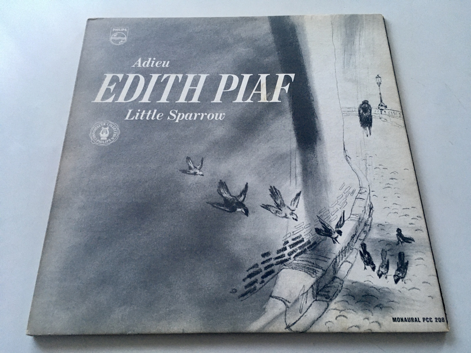Edith Piaf - Adieu Little Sparrow Gatefold LP Vinyl Record Album with Sketches Item image 10