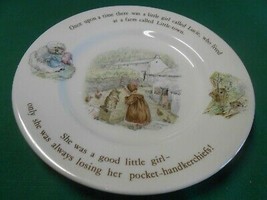 Great WEDGWOOD of Etruria MRS. TIGGY-WINKLE Plate ..7&quot; ........ FREE POS... - £13.65 GBP