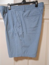 32 Degrees Cool Performance Blue Shorts Mens Sz 36 Golf Casual zipper pocket  - £9.53 GBP