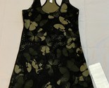 Lululemon Green Butterfly Print &quot;Cool Racerback&quot; Tank Top Womens Size 4 NWT - $27.08