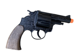 Gonher Colt Style 12 Shot Cap Gun Revolver in Black - $23.16