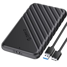ORICO 2.5 inch External Hard Drive Enclosure USB 3.0 to SATA III for 7mm and 9.5 - £14.95 GBP