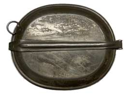 U.S. ARMY, M1874 MESS KIT, BETTER KNOWN AS THE MEAT CAN, TYPE III, NAMED - $94.05