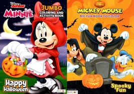 Disney Mickey &amp; Minnie - Spooky Fun &amp; Happy Halloween - Halloween Activity Book - £8.69 GBP