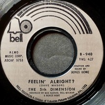 The 5th Dimension - One Less Bell To Answer / Feelin&#39; Alright? [7&quot; 45 rpm] - £1.78 GBP