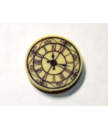 PAPBRIKS Clock Fancy Time 2x2 construction piece Custome Rare Minifigures - $3.50