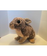 Wild Republic Stuffed Brown Jack Easter Rabbit Stuffed 13&quot; Realistic - $9.90