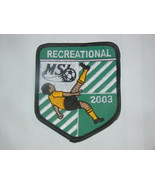RECREATIONAL MSI 2003 - Soccer Patch - $15.00