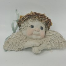 Vintage Signed Dreamsicles Angel Figurine Wall Hanging Artist Kristin 1994 WLHJE - £6.39 GBP