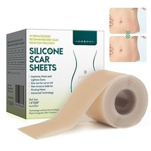 Silicone Scar Sheets Medical Grade Soft REUSABLE C-SECTION Surgery Keloid Burn - £11.83 GBP