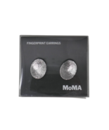 MoMA Museum Of Modern Art Fingerprint Earrings - $19.59