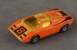 Vintage Metal Toy Car Matchbox Lesney No 27 Superfast Lamborghini Countach 1973 - $16.18