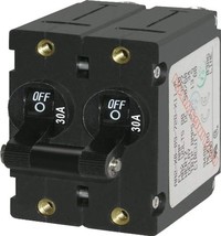 Toggle Double Pole Circuit Breakers In The A-Series From Blue Sea Systems. - £34.34 GBP