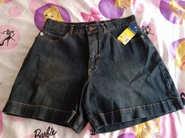Vintage Mom Jean Shorts New with Tag Size 12 Black by High Sierra - £23.59 GBP
