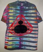 Rush Band Concert Tour T Shirt Vintage 1996 Test For Echo Tie Dye Size X-Large - £202.98 GBP