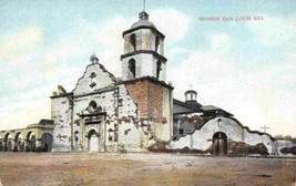 Mission San Luis Rey Oceanside California 1910c postcard - £5.09 GBP