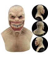 Halloween Horror Latex Creepy Wrinkle Big Teeth Mask Costume Cosplay Par... - $49.99