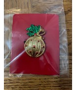 Vintage Christmas Ornament Pin - £14.69 GBP