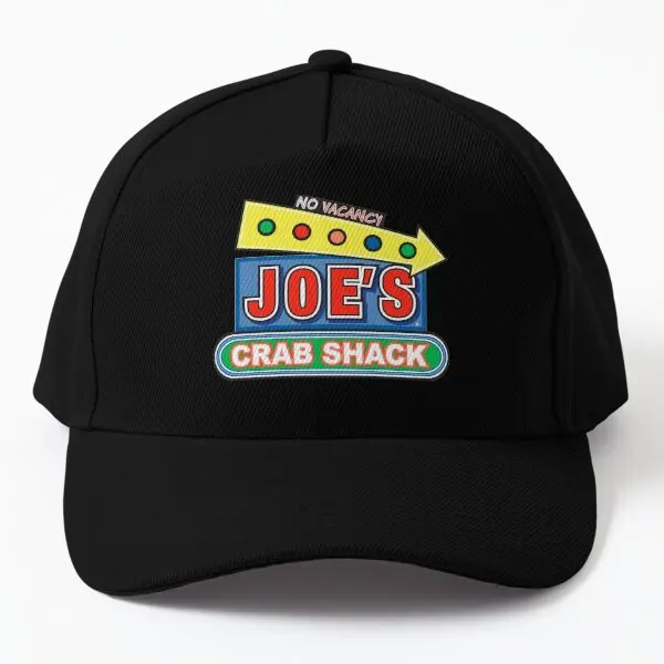 Joe Is Crab Shack Baseball Cap Hat Black Snapback  - £11.04 GBP