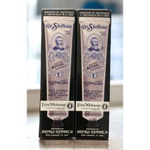 2 Pck Dr. Sheffield&#39;s Certified Natural Toothpaste Extra Whitening Fluor... - $152.12 MXN