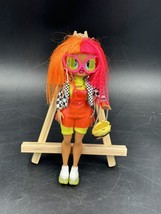 MGA LOL Surprise OMG Neonlicious with Rainbow Collar Hair Fashion doll LOL - £13.18 GBP