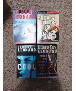 Lot of 4 Elmore Leonard Audiobooks On Cassette Tape  - $218.93 MXN