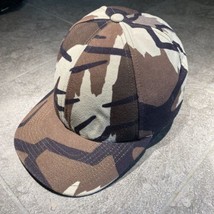Camo Camouflage Made in USA Trucker Ball Cap Hat Adjustable Suede Like Feel - £11.97 GBP