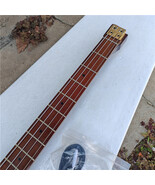 Purple 4 Strings Headless Electric Bass Guitar , Roasted Maple Neck SD799 - $299.00