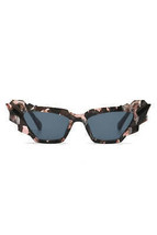 Geometric Irregular Cat Eye Fashion Sunglasses - £12.86 GBP