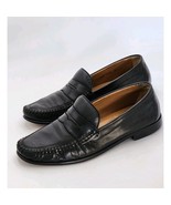 Florsheim Men&#39;s Black Leather Penny Loafers Shoe Size 11 1/2 D Swivel 12120 - $49.99