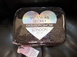 Victoria&#39;s Secret Fashion Show London 2014 Large Cosmetic Case NEW HTF - £18.29 GBP