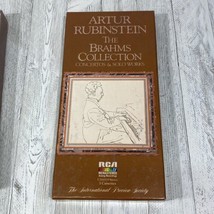 VTG The Brahms Collection Artur Rubinstein Concertos/Solo Works 3 Casset... - $19.39