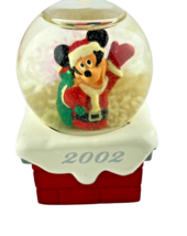 Disney Mini Snow Globe Mickey Mouse Entering Chimney JCPenney Exclusive ... - €15,32 EUR