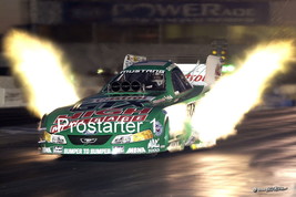 JOHN FORCE 2004 Castrol GTX High Mileage Mustang Funny Car 8x10 Color Photo - £11.77 GBP