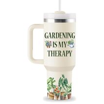 Luxurious 40oz Gardening Tumbler for Women - Stylish Insulated Travel Cup - $62.32