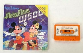 Mickey Mouse Disco - Book &amp; Cassette Read Along - Vtg  - £18.39 GBP
