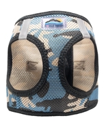 American River Blue Camouflage Choke Free Dog Harness Sizes 2XS -3XL - €17,13 EUR