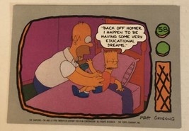 The Simpsons Trading Card 1990 #58 Bart Simpson Homer - $1.97