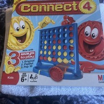 Hasbro &quot;CONNECT 4 (FOUR)&quot; the original 3-Way Checkers Game age 6+ 2008 V... - £14.90 GBP