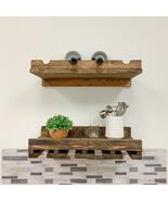 Intrinsic Haven Cask &amp; Timber Wall Mounted Wine Stemware Glass Holder wi... - $137.20+