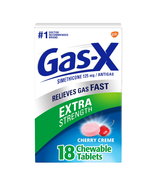 Extra Strength Chewable Gas Relief Tablets with Simethicone 125 Mg, Cher... - €13,55 EUR