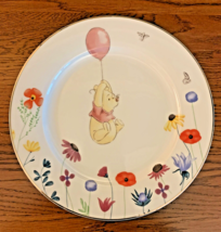 (1) Disney Winnie The Pooh Balloon Spring Floral Dinner Plate 10.5 &quot; New - £11.95 GBP