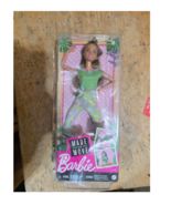 Barbie Made to Move Gymnast Green Outfit GXF05 Mattel - $85.00