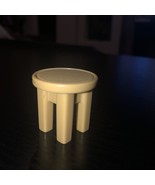 FISHER PRICE Loving Family Dollhouse TAN STOOL for DESK or CAMPING Rare! - $10.74 CAD
