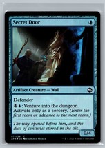 MTG Card Adventures in the Forgotten Realm Secret Door Artifact Wall 071 - $1.28
