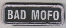 BAD MOFO SWAT BLACK OPS COMBAT ISAF TACTICAL BADGE MORALE MILITARY PATCH - $7.04